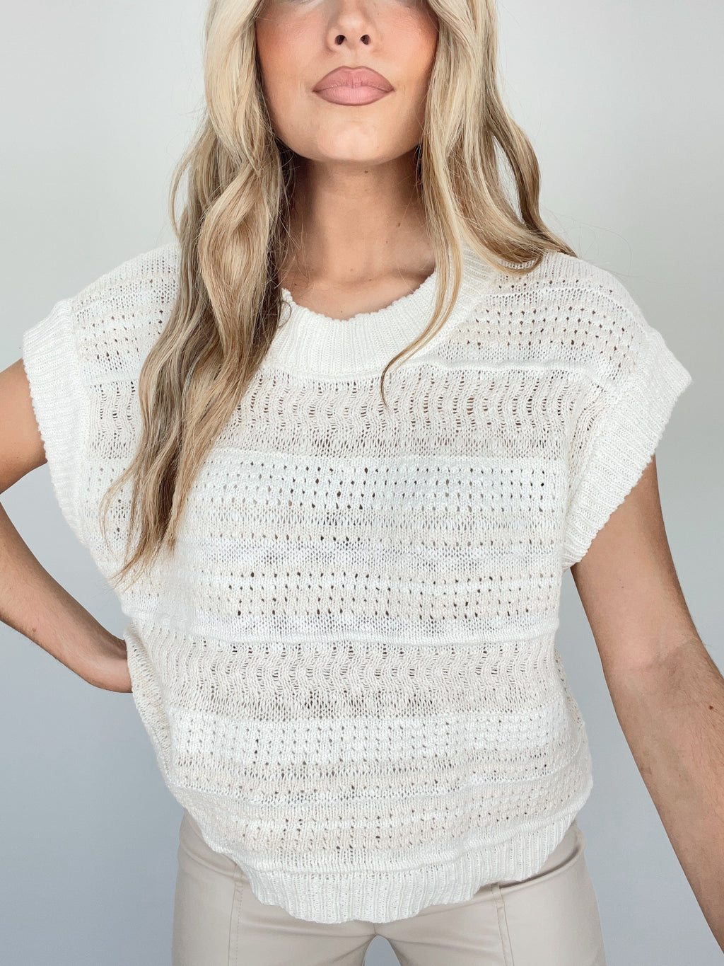 Neutrality Knit Vest